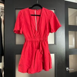 Zara Red Romper